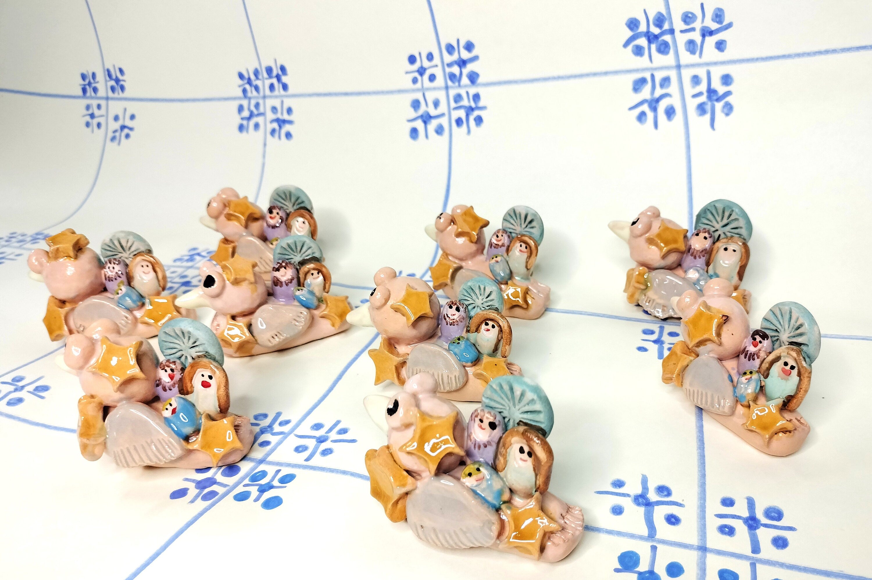 Christmas Decoration with Dove and Jesus