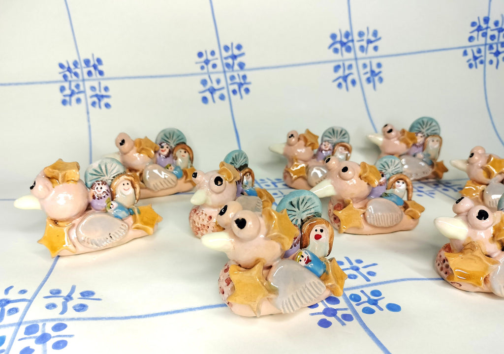 Christmas Decoration with Dove and Jesus