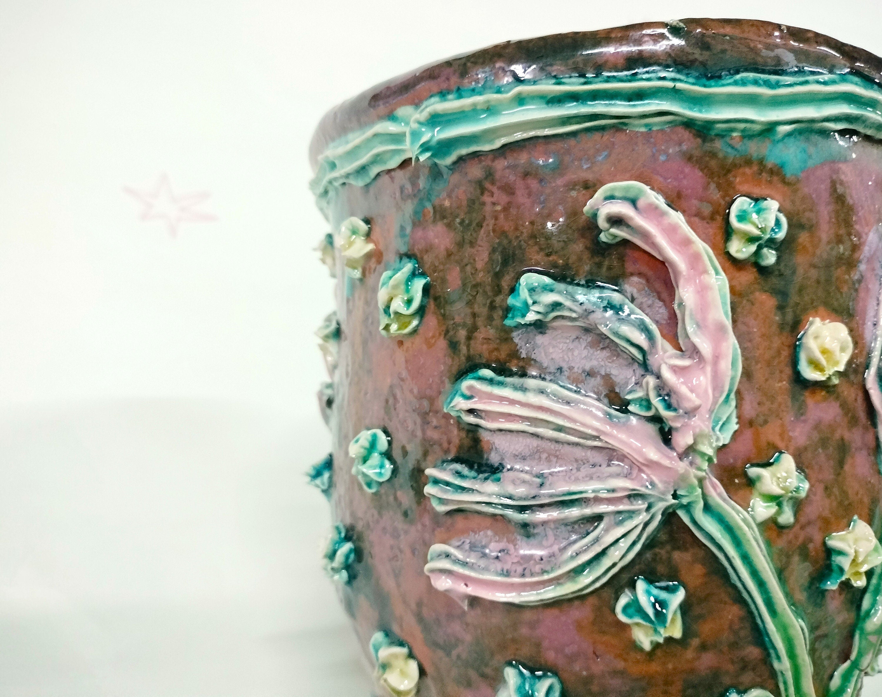 Cake Decoration Ceramic Vase for Flowers