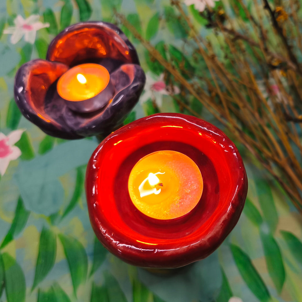 Flower Candle Holder