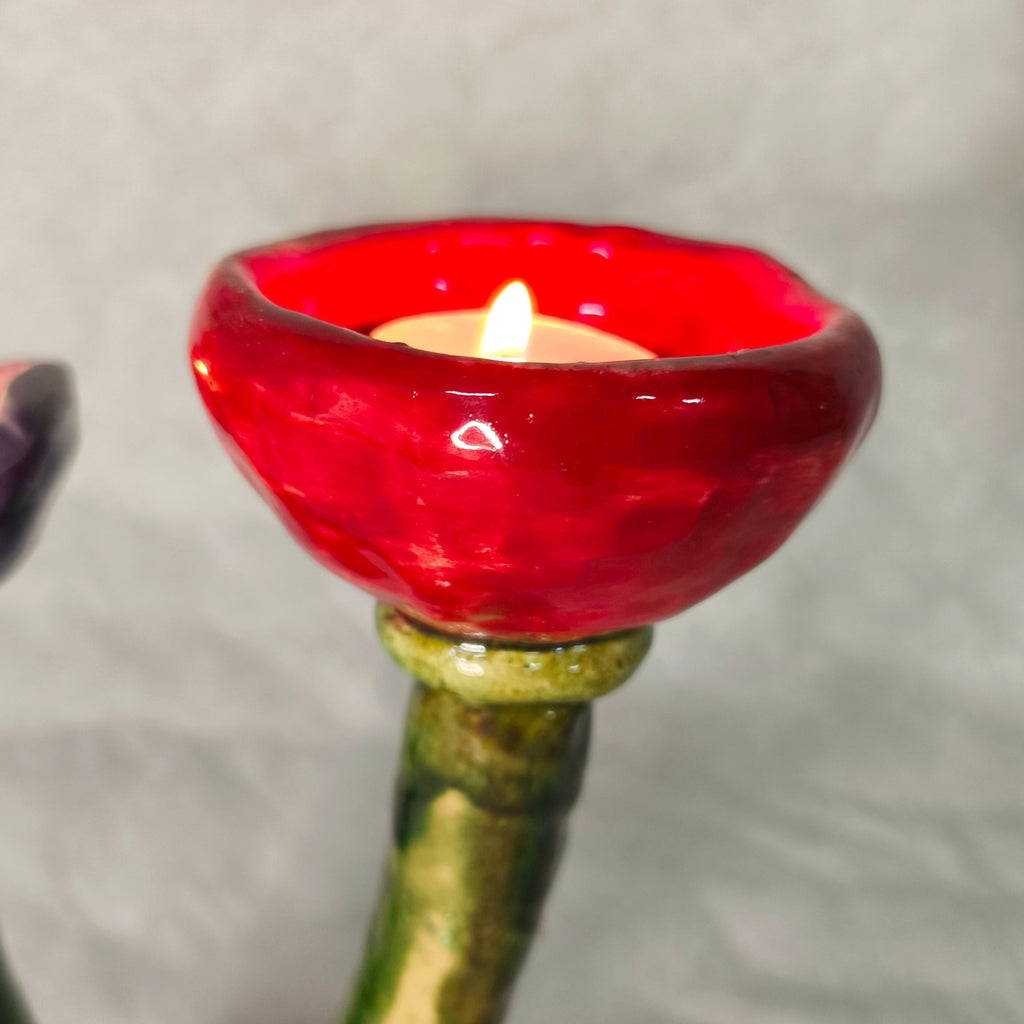 Flower Candle Holder