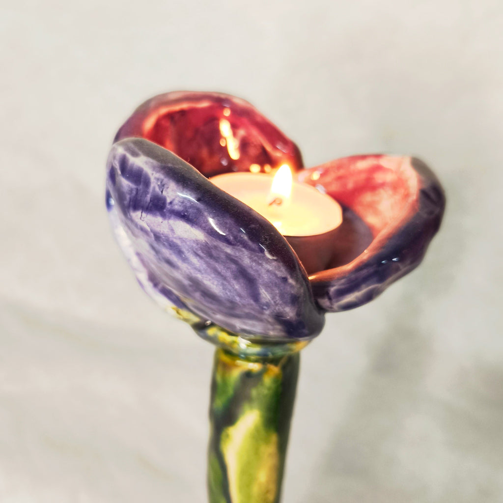 Flower Candle Holder