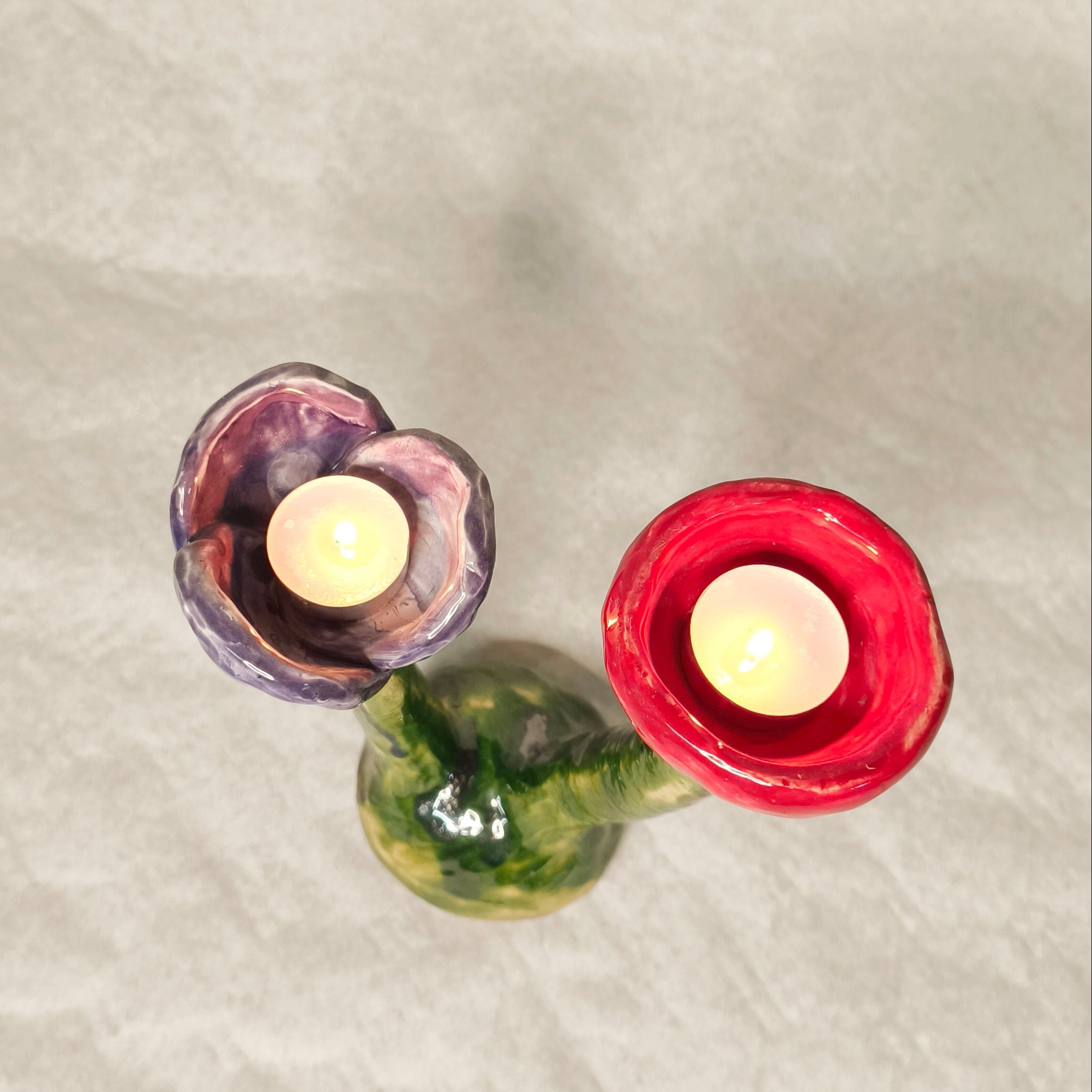 Flower Candle Holder