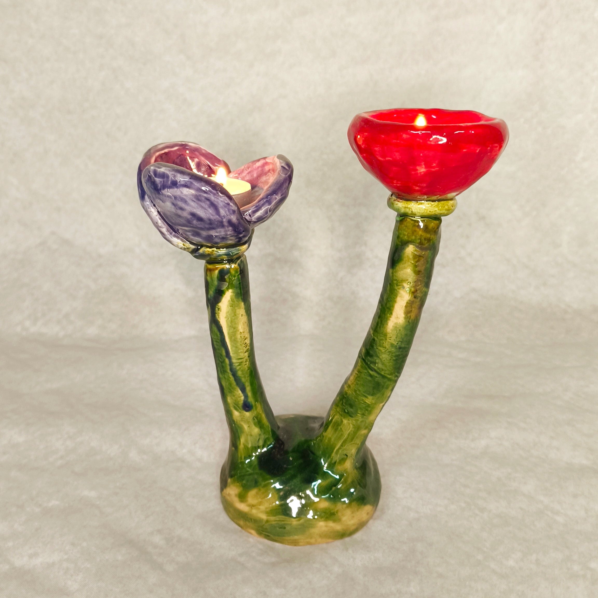 Flower Candle Holder