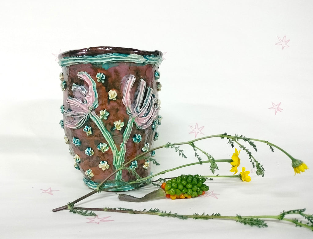 Cake Decoration Ceramic Vase for Flowers