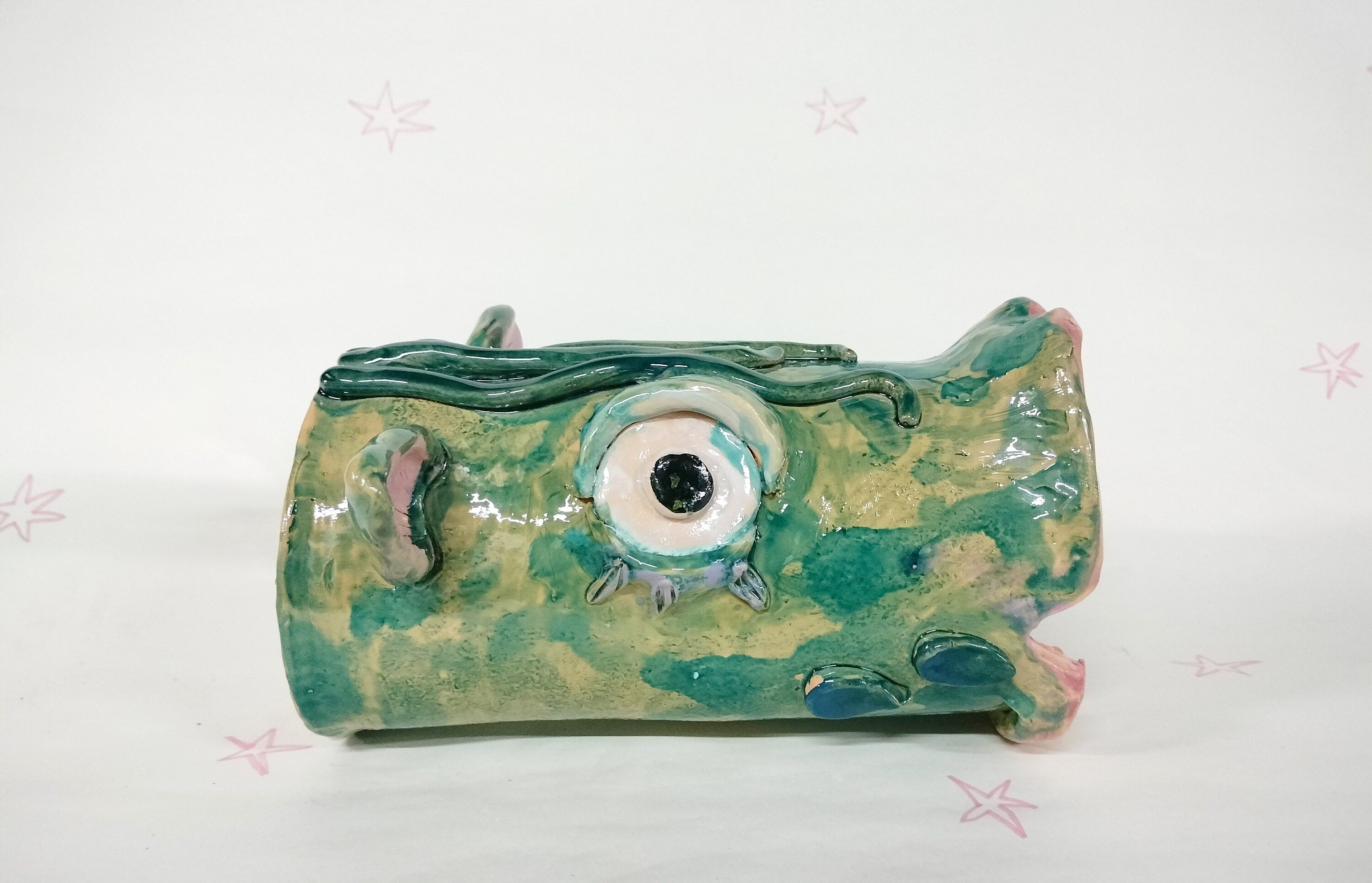 Tired Horse Ceramic Vase for Flowers