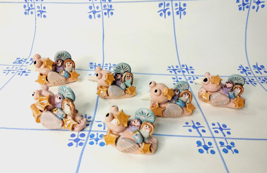 Christmas Decoration with Dove and Jesus