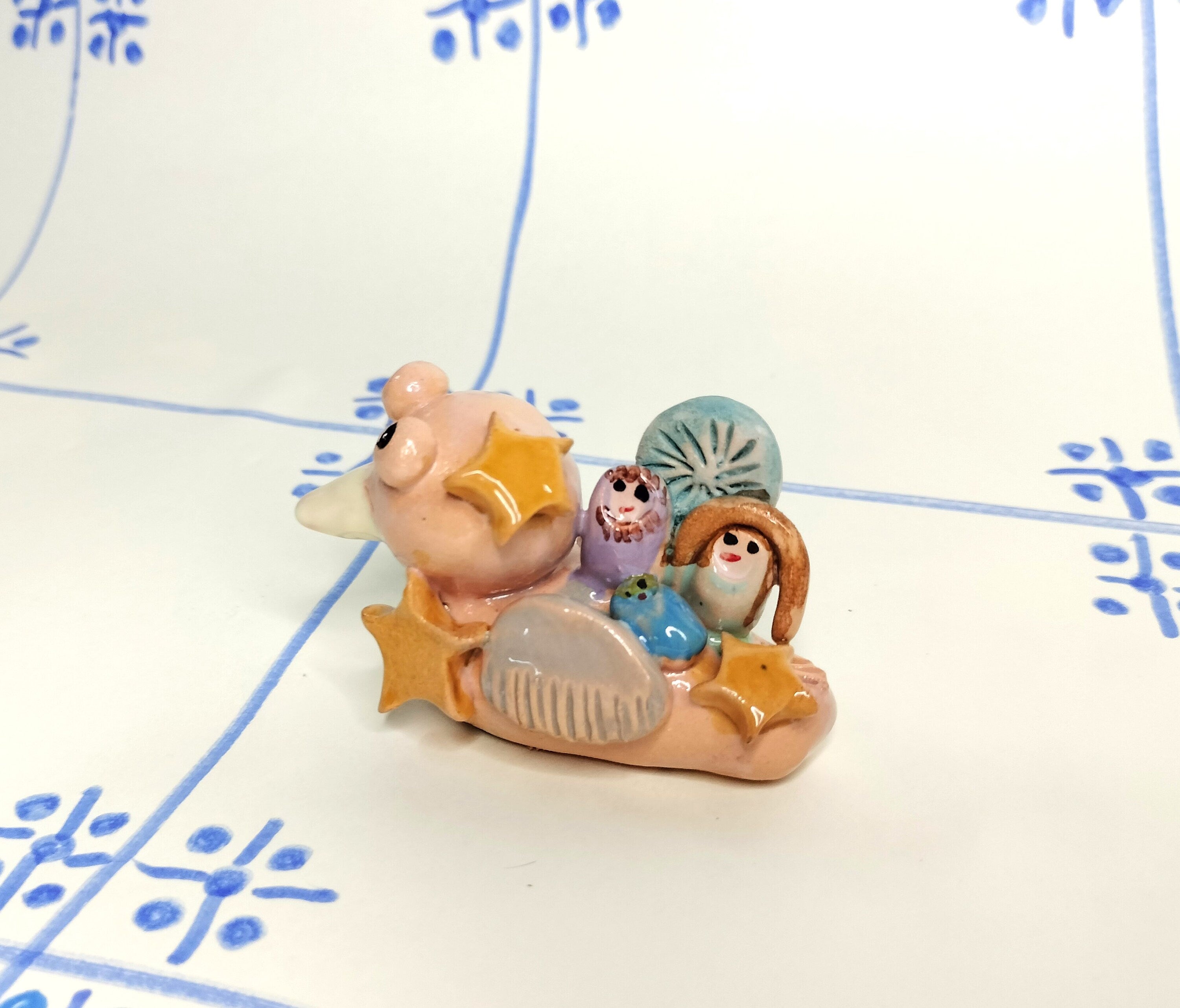 Christmas Decoration with Dove and Jesus