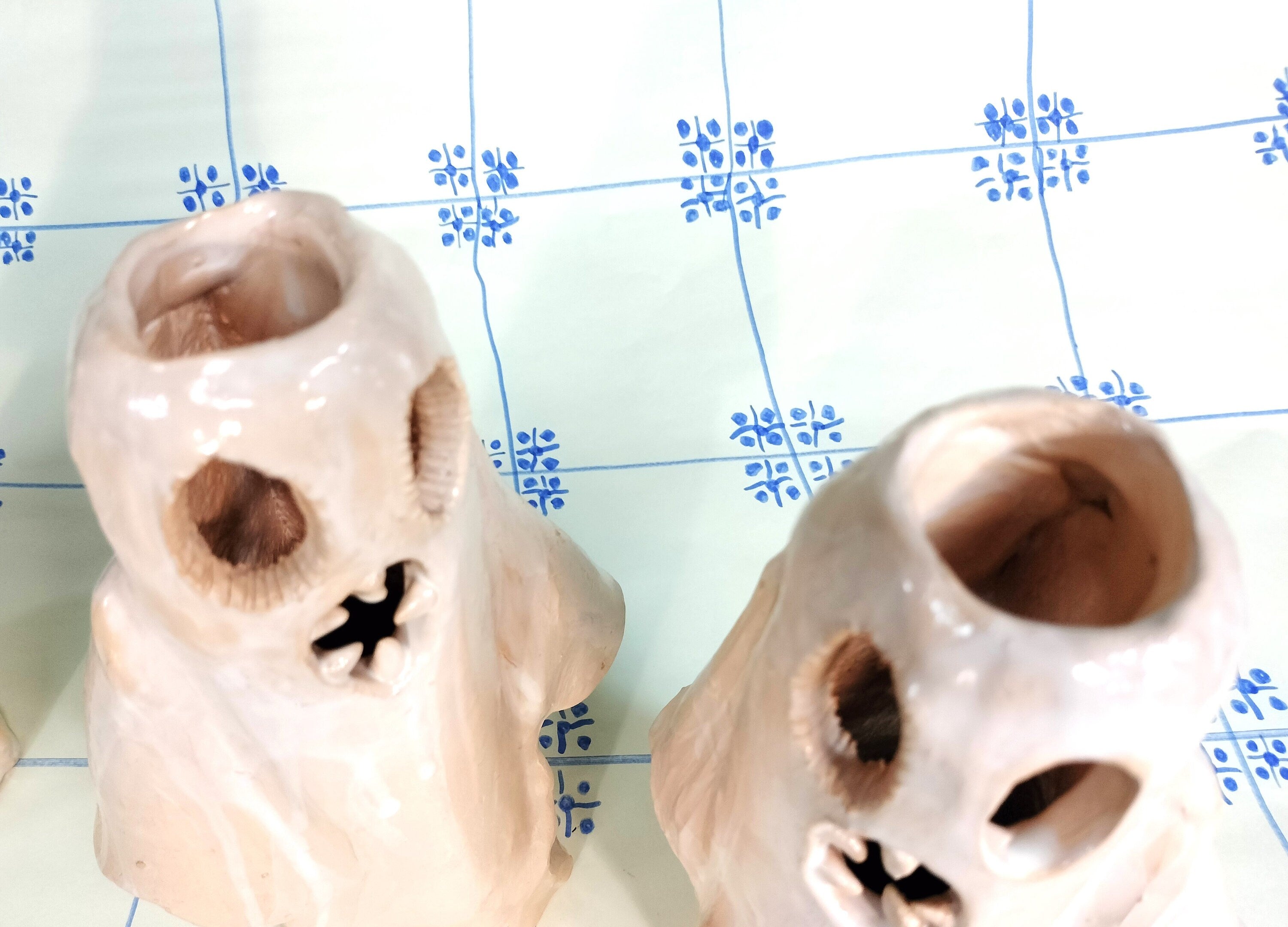 Ceramic Ghost Vase for Flowers