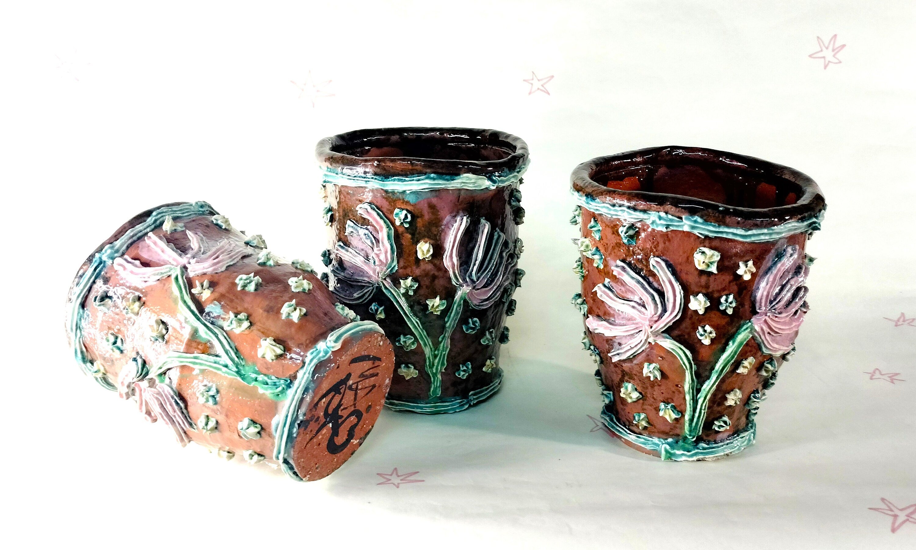 Cake Decoration Ceramic Vase for Flowers