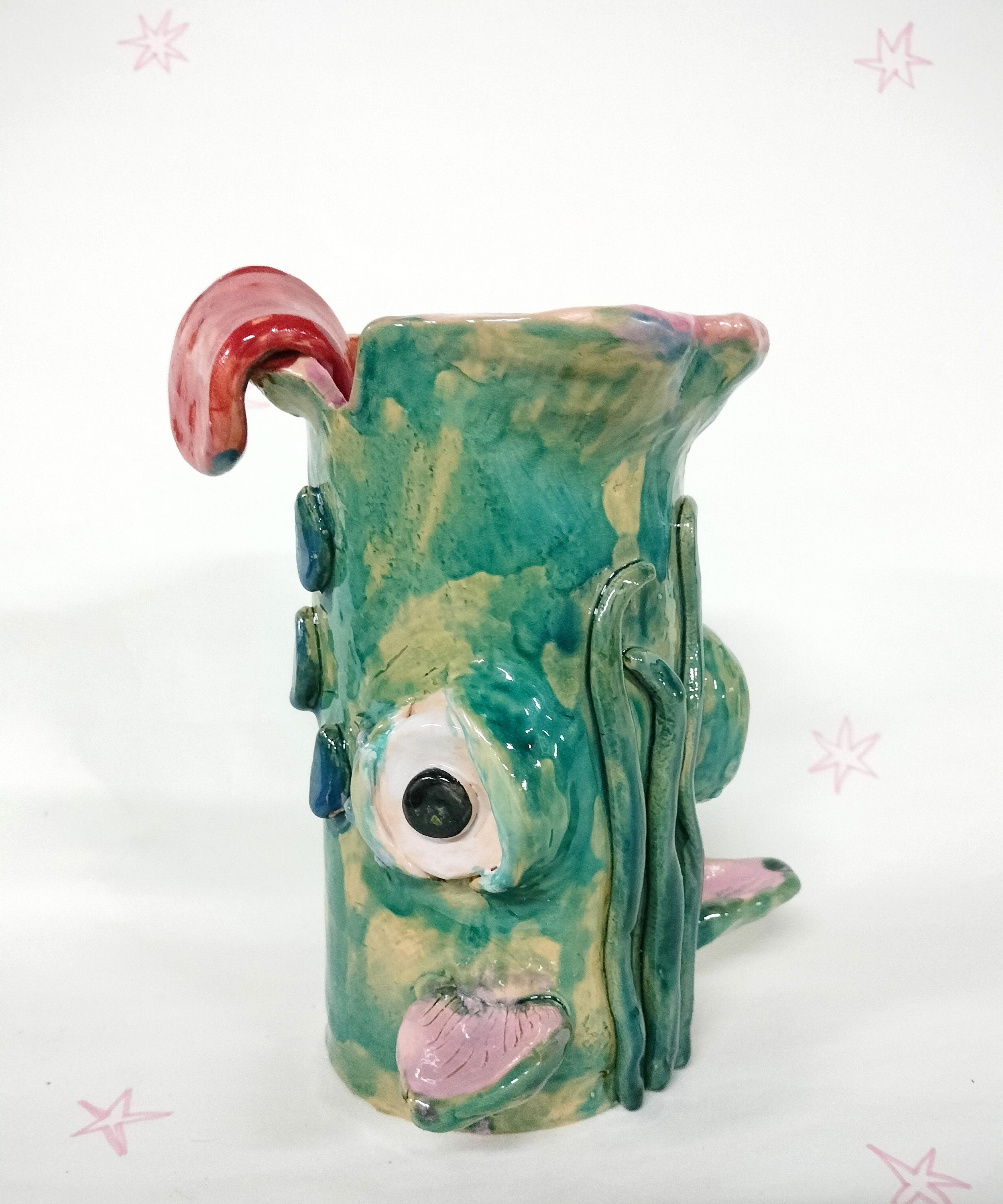 Tired Horse Ceramic Vase for Flowers