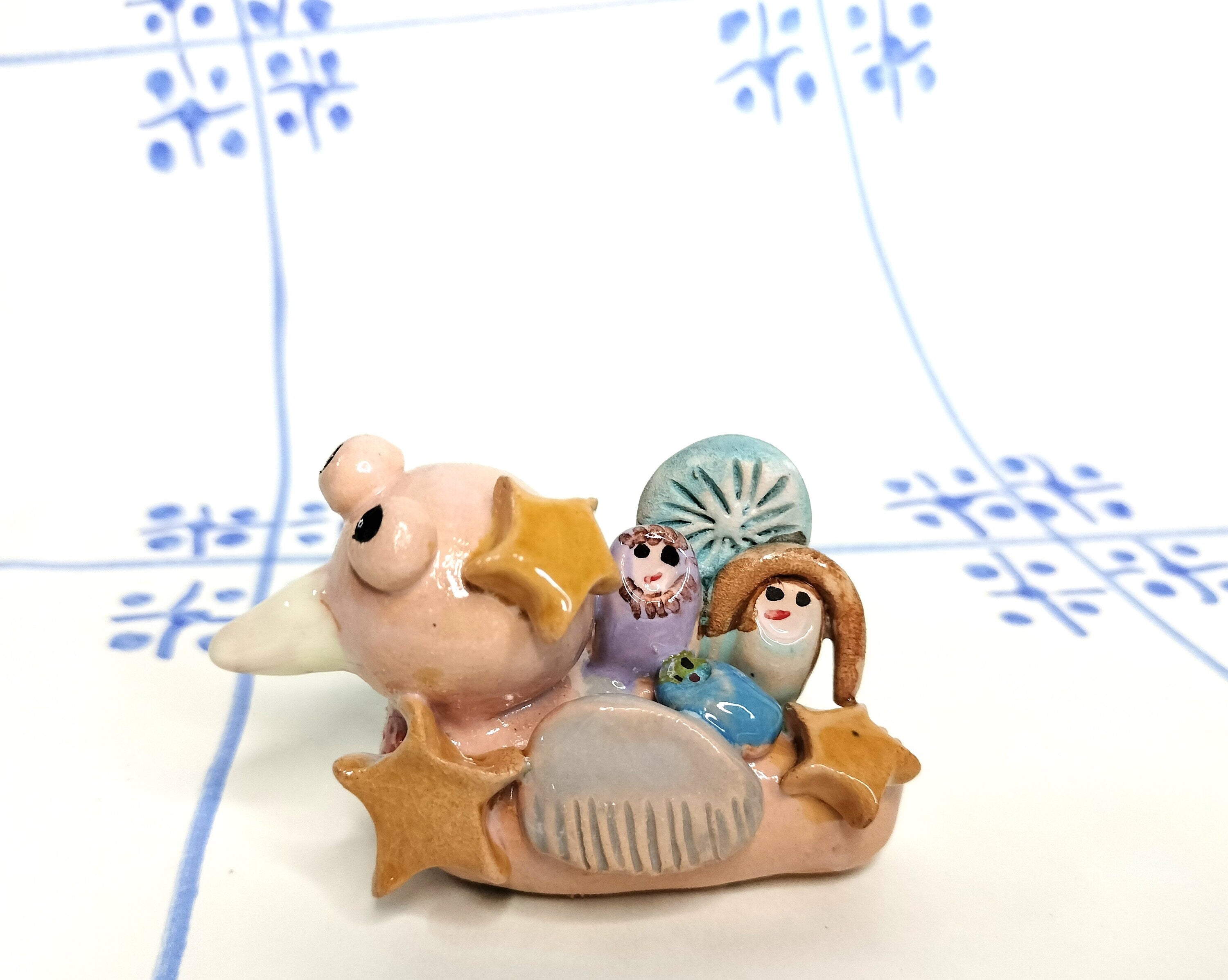 Christmas Decoration with Dove and Jesus