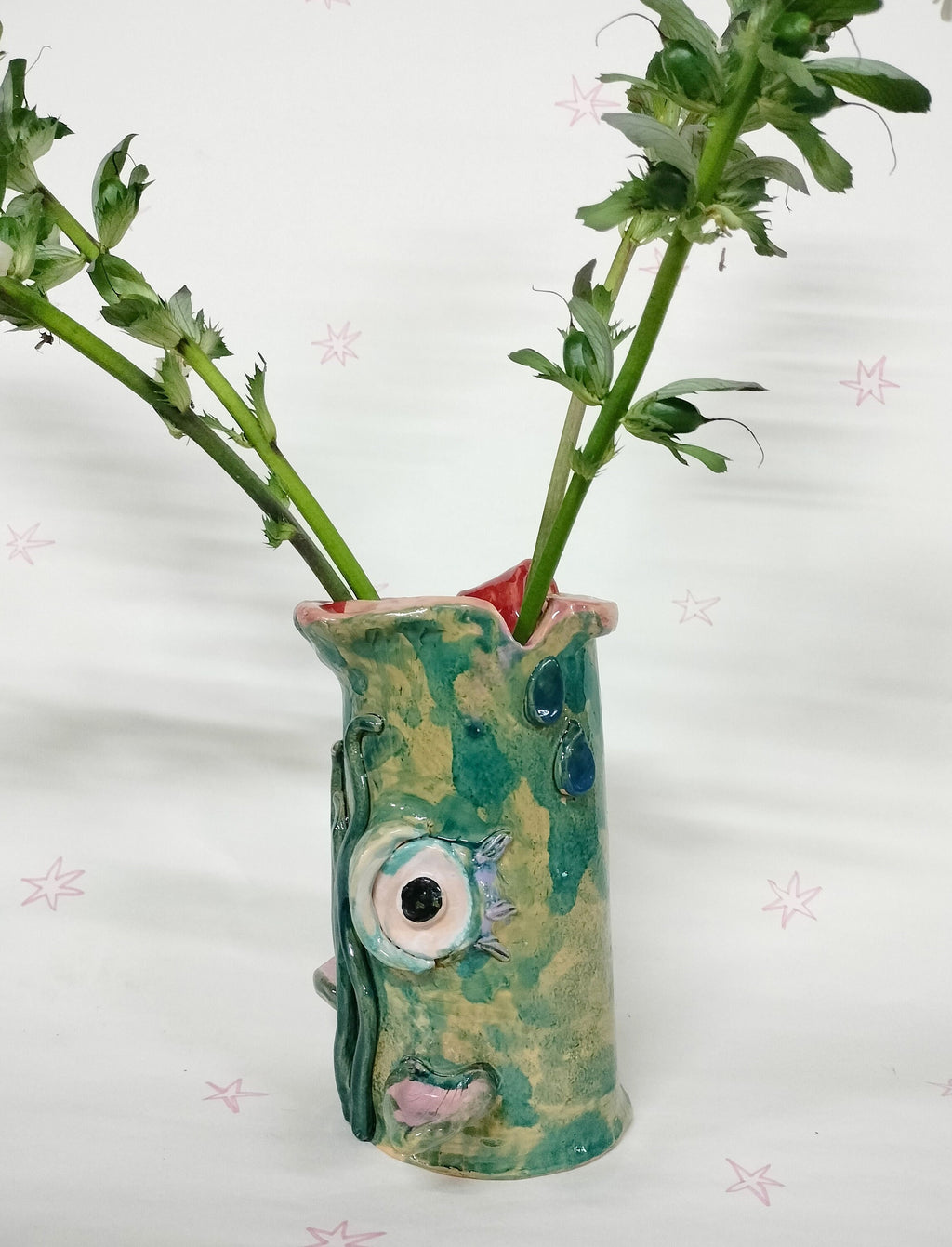 Tired Horse Ceramic Vase for Flowers