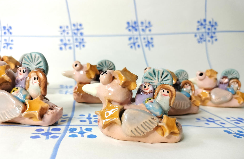 Christmas Decoration with Dove and Jesus