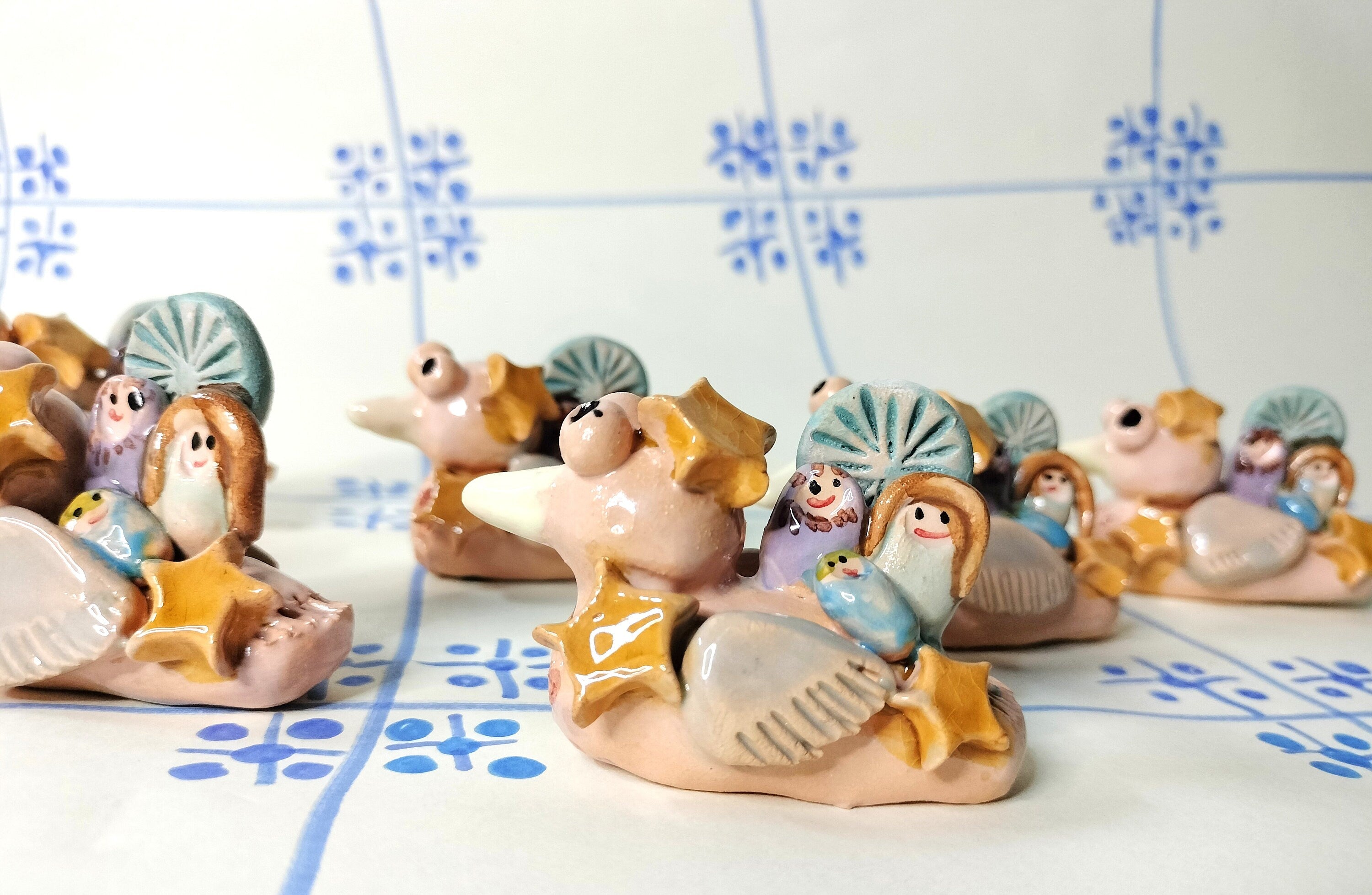 Christmas Decoration with Dove and Jesus