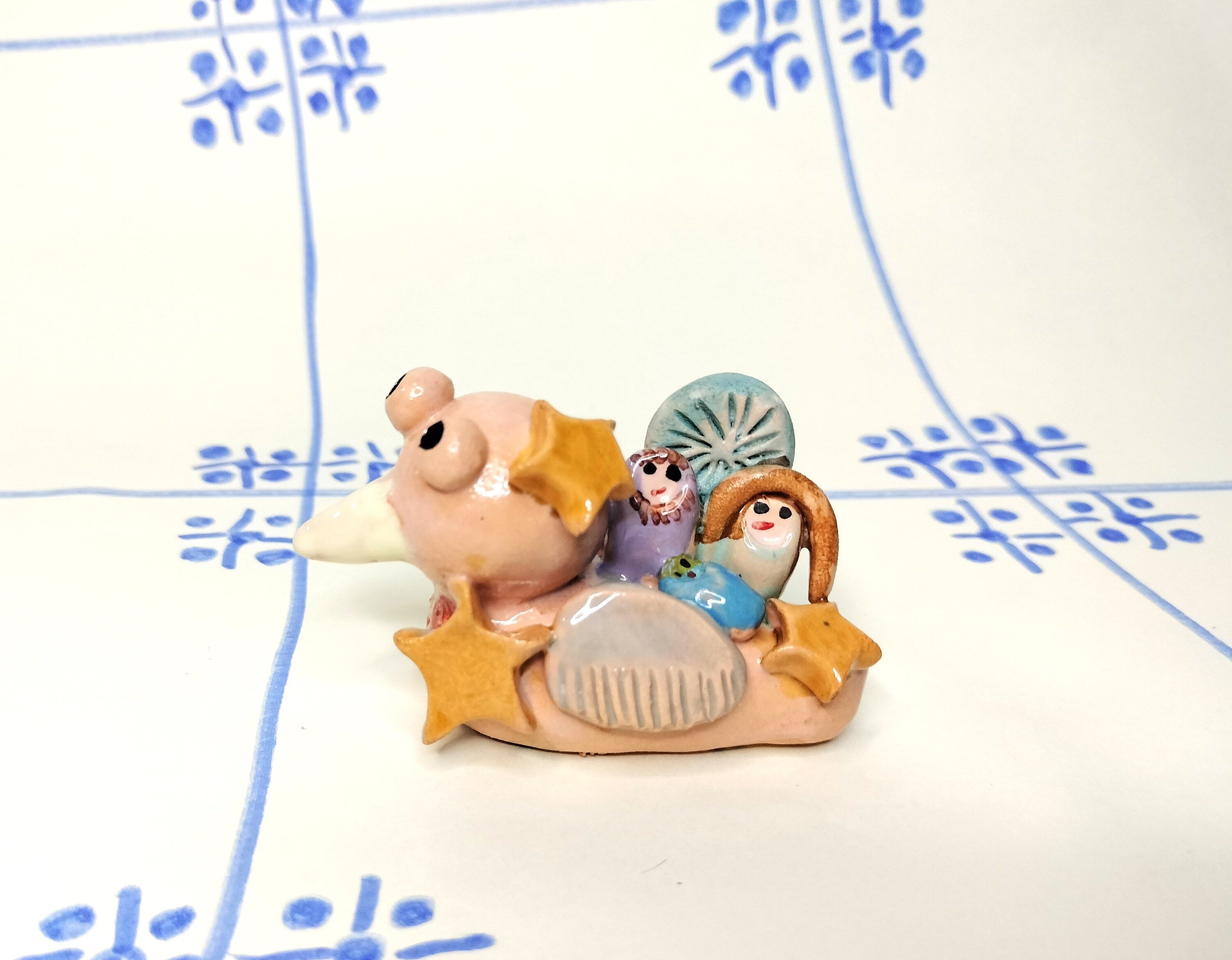 Christmas Decoration with Dove and Jesus