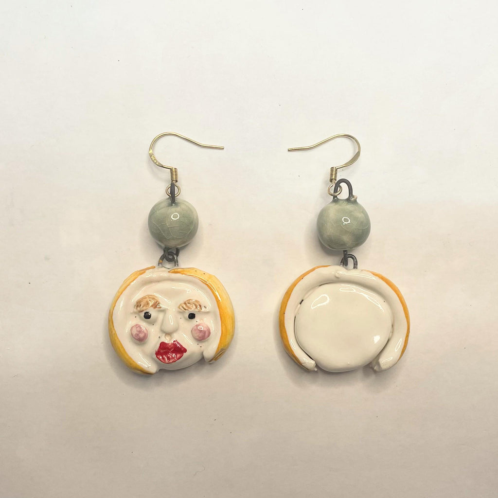 Doll Face Earrings- Artisan Jewelry