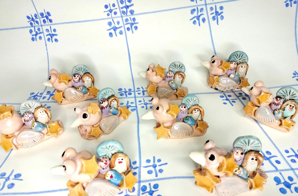 Christmas Decoration with Dove and Jesus